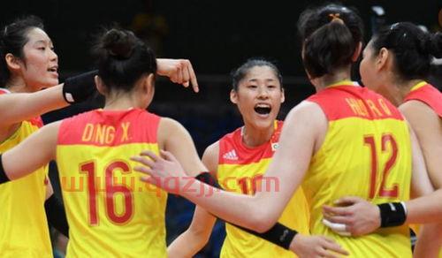 关于中国女排队员的视频（看到中国女排的精彩比赛,聆听大领袖的勉励）
