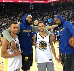 库里和杜兰特童年合照壁纸(库里和杜兰特小时候)