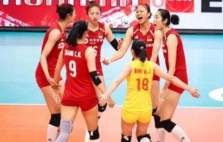 中国女排3比0横扫日本女排