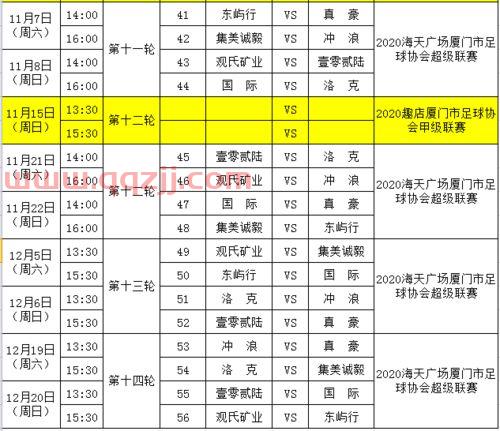 2021中冠联赛积分榜