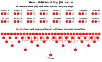 2026年世界杯决赛怎么分组