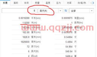 6英尺是多少米