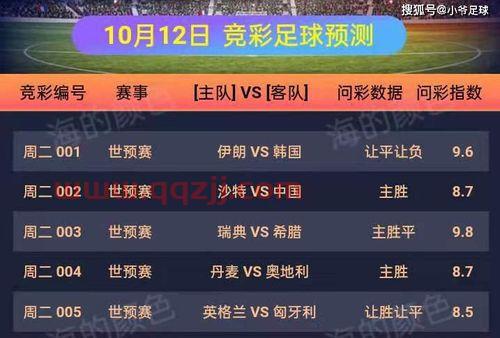 中国VS沙特比分