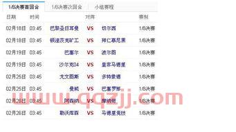 欧冠赛程安排时间表最新（欧冠赛程2019赛程表欧冠） 第1张