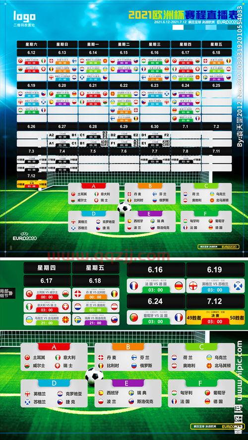 足球欧冠杯2021赛程表直播