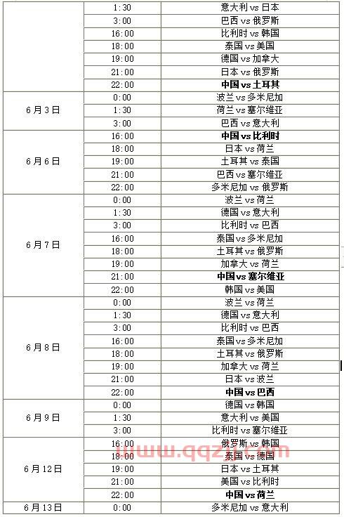 排球赛事2021赛程