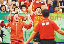 中国乒乓球国家队队员名单
