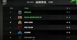 msi对抗赛战绩